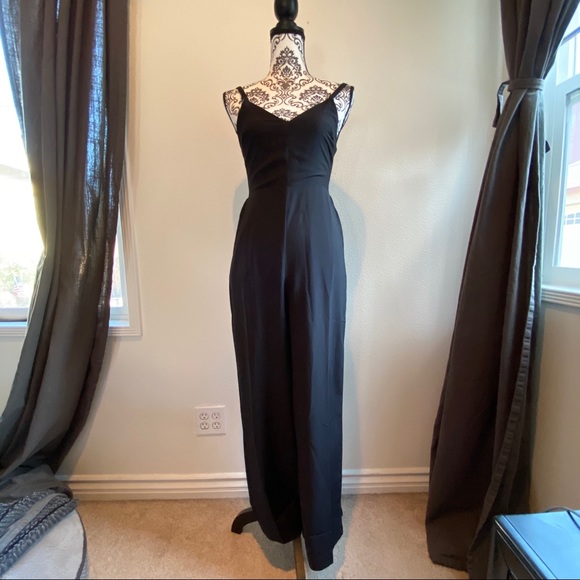 Madewell Thisle black Cami Jumpsuit NWT size 00 - Picture 5 of 12